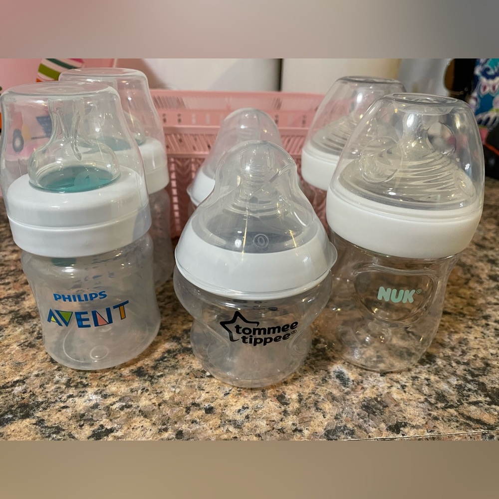 Philips Avent Anti-Colic, NUK Simply Natural, Tommee Tippee Baby Bottle lot